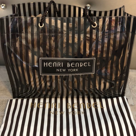 henri bendel clear tote